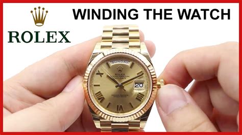 do you need to wind a rolex datejust